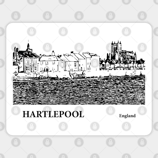 Hartlepool England Sticker by Lakeric